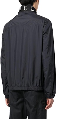 Moncler SS23 Beid Navy Blue Zip-Up Jacket with Hidden Hood I10911A0015454A81 Shop Moncler SS23 Beid Navy Blue Zip-Up Jacket with Hidden Hood I10911A0015454A81