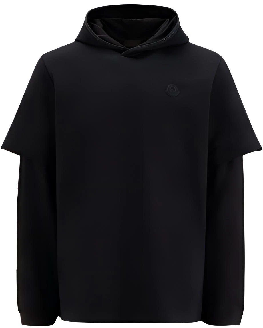 moncler-ss-23-black-double-layered-hoodie-with-logo-patch-long-sleeve-i10918-g00014899-wl-999