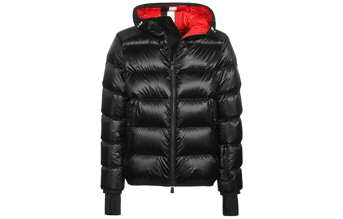 Moncler SS23 Black Solid Color Hooded Long Sleeve Down Jacket 1A00059-53071-999 圖 2