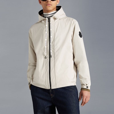 Moncler SS23 Carles Solid Logo Drawstring Hooded Jacket for Men. I10911A0017054A91203 Shop Moncler SS23 Carles Solid Logo Drawstring Hooded Jacket for Men. I10911A0017054A91203