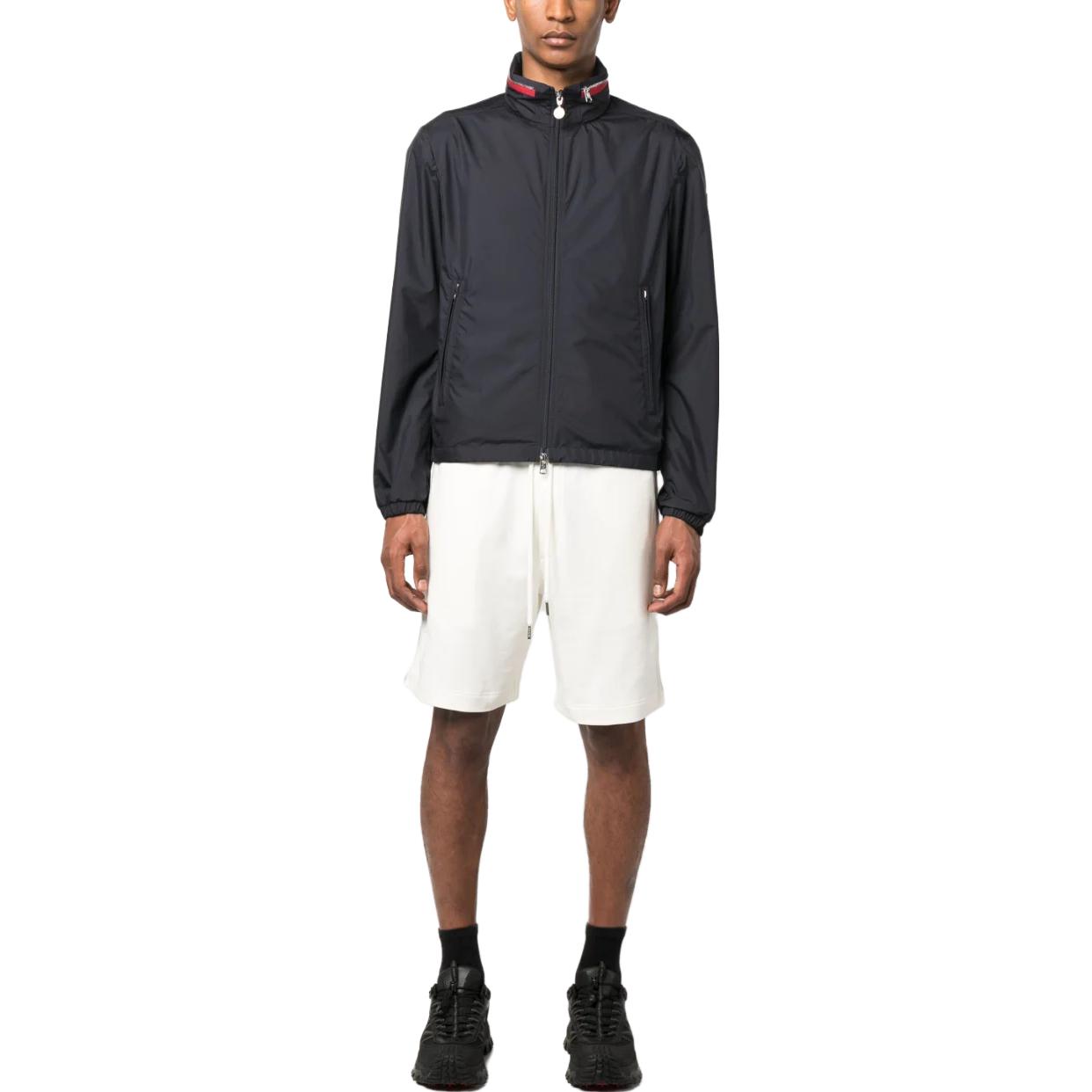 Shop 蒙克莱尔 SS23 Farlak 海军蓝连帽拉链夹克. I10911A0016154A81778