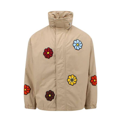 Moncler SS23 Floral Print Zip Long Sleeve Jacket 1A000012844236