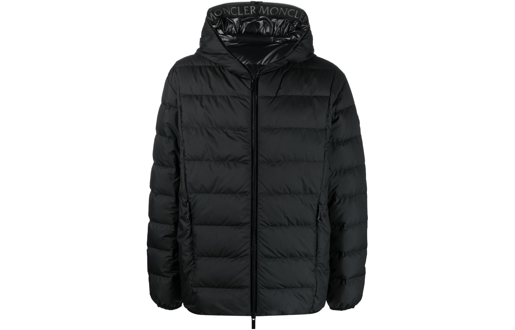 Order Moncler SS23 Hadar Unisex Full-Zip Hooded Down Jacket Black. 1A00026596IU999
