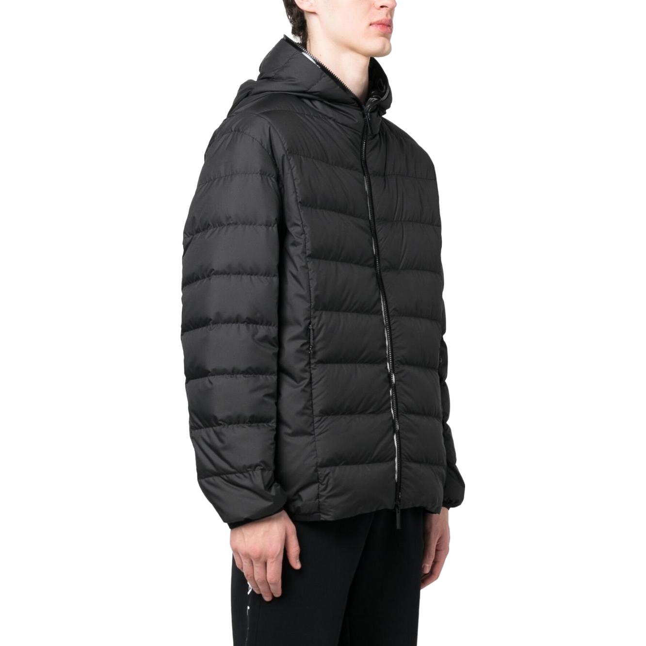 Shop Moncler SS23 Hadar Unisex Full-Zip Hooded Down Jacket Black. 1A00026596IU999