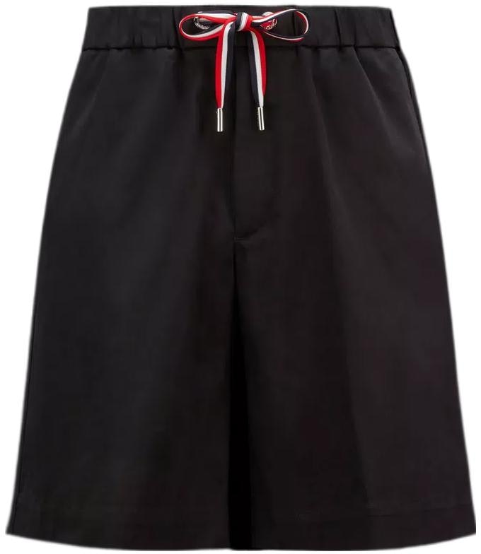 moncler-ss-23-high-waisted-casual-black-drawstring-shorts-i10912-b0000357448999