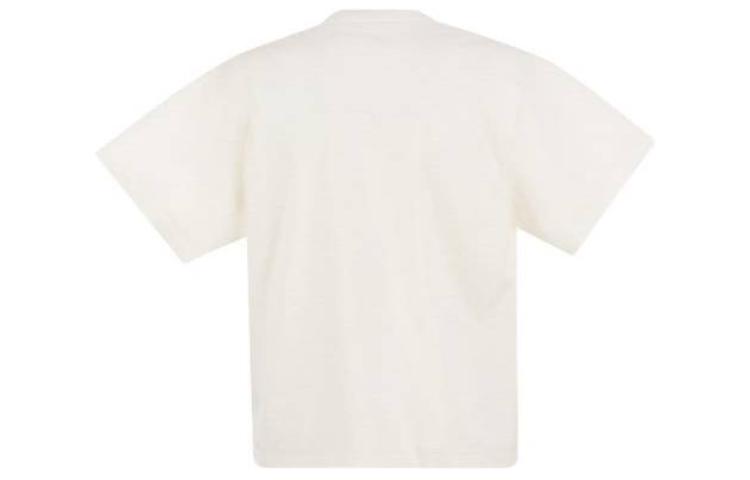 Lookbook Moncler SS23 男款logo印花休閒短袖T恤 米白色 I10918C00010M2643034