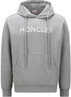 Moncler SS23 Logo Print Drawstring Hoodie Grey. I10918G00024899WI984 Moncler SS23 Logo Print Drawstring Hoodie Grey. I10918G00024899WI984