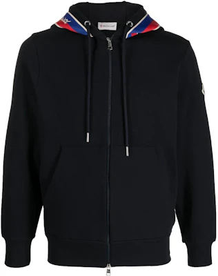 Moncler SS23 Logo Stripe Zip Hoodie Jacket Men’s Prussian Blue. I10918G00054899YE Buy Moncler SS23 Logo Stripe Zip Hoodie Jacket Men’s Prussian Blue. I10918G00054899YE