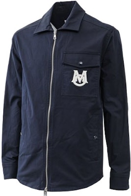 Moncler SS23 Lunar New Year Logo Zip-Up Collar Jacket - Navy Blue I10912F0000157448781 Shop Moncler SS23 Lunar New Year Logo Zip-Up Collar Jacket - Navy Blue I10912F0000157448781