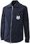 Shop Moncler SS23 Lunar New Year Logo Zip-Up Collar Jacket - Navy Blue I10912F0000157448781