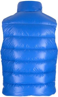 Moncler SS23 Parke Biru Vest Uniseks - Warna Solid dengan Logo Patch. 1A00046M2648P69 Lookbook Moncler SS23 Parke Biru Vest Uniseks - Warna Solid dengan Logo Patch. 1A00046M2648P69