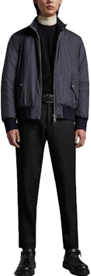 Moncler SS23 Jaket Zip-Up Berkolar Navy Blue. I10911A00048549SK779 Lookbook Moncler SS23 Jaket Zip-Up Berkolar Navy Blue. I10911A00048549SK779