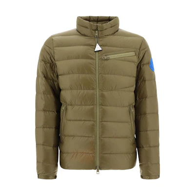 Moncler SS23 Quilted Down Jacket Unisex Olive Green I10911A00139M2640823