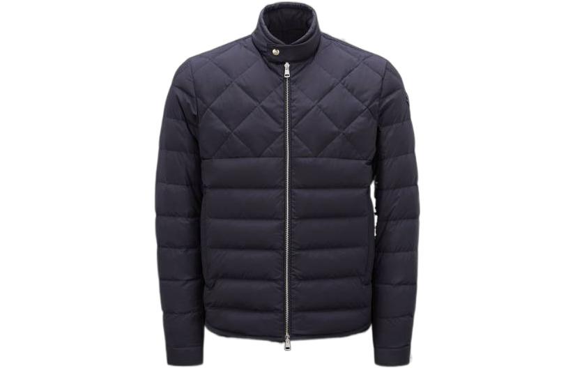 Moncler SS23 Quilted Zip-Up Down Jacket Navy Blue - I10911A00130595FK775 圖 2