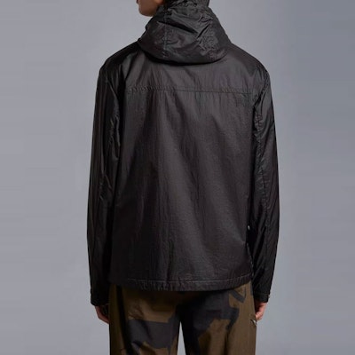 Moncler SS23 Samakar Black Long Sleeve Jacket Solid Logo Patch Design. I10911A00152595F3999 Purchase Moncler SS23 Samakar Black Long Sleeve Jacket Solid Logo Patch Design. I10911A00152595F3999