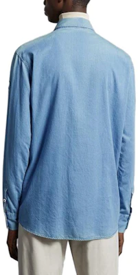 モンクレール SS23 メンズ 無地 長袖シャツ I10912F00004596RT77A Shop モンクレール SS23 メンズ 無地 長袖シャツ I10912F00004596RT77A