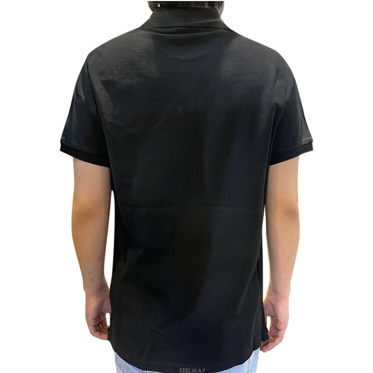 Purchase Moncler 男款SS23純色短袖直版POLO衫 8A00029-899UR-999