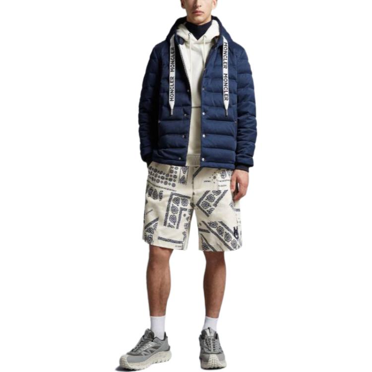 Moncler SS23 Solid Quilted Drawstring Logo Hooded Down Jacket . I10911A00073899RX742 圖 4