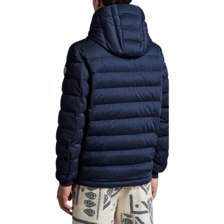 Moncler SS23 Solid Quilted Drawstring Logo Hooded Down Jacket . I10911A00073899RX742 圖 5
