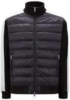 Moncler SS23 Striped Detail Zipper Hoodless Down Jacket Unisex. I10918G00009809KZ999 Moncler SS23 Striped Detail Zipper Hoodless Down Jacket Unisex. I10918G00009809KZ999