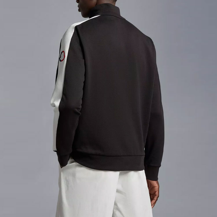 Purchase Moncler SS23 條紋細節無帽拉鍊羽絨外套 男女款 I10918G00009809KZ999