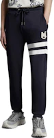 Lookbook Moncler SS23 條紋抽繩針織運動長褲 藍色 I10918H00006809KR778