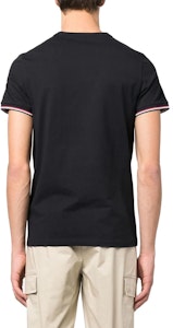 Moncler SS23 Camiseta Hombre Azul Marino Rayas Estampadas Manga Corta Crewneck I10918C7160087296778 Shop Moncler SS23 Camiseta Hombre Azul Marino Rayas Estampadas Manga Corta Crewneck I10918C7160087296778