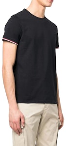 Moncler SS23 Camiseta Hombre Azul Marino Rayas Estampadas Manga Corta Crewneck I10918C7160087296778 Purchase Moncler SS23 Camiseta Hombre Azul Marino Rayas Estampadas Manga Corta Crewneck I10918C7160087296778