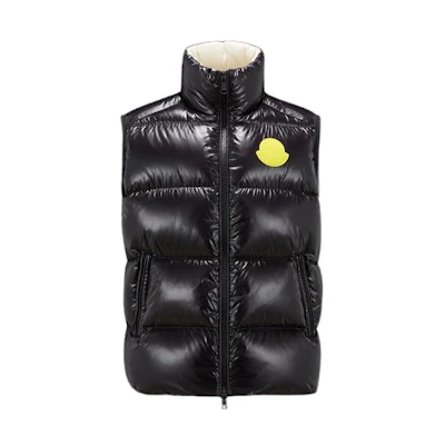 Moncler SS23 Sumido Collection Unisex Printed Crewneck Vest Black. I20911A00163595GJ998