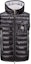 Buy Moncler SS23 Unisex Black Logo Patch Hooded Vest Jacket I10911A00068M1592999