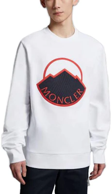 蒙克莱 SS23 白色圆领印花标志卫衣 I10918G00046899YE002 Shop 蒙克莱 SS23 白色圆领印花标志卫衣 I10918G00046899YE002
