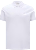 Moncler SS23 White Logo Print Short Sleeve Polo Shirt for Men. I10918A00014899P0001 Moncler SS23 White Logo Print Short Sleeve Polo Shirt for Men. I10918A00014899P0001