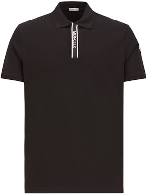 盟可睐 SS24 黑色休闲字母短袖POLO衫. J10918A0000289A16999 Order 盟可睐 SS24 黑色休闲字母短袖POLO衫. J10918A0000289A16999