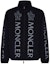 Order Moncler SS24 Black Loose-Fit Puffer Jacket with Lettered Zip and Stand Collar 1A00052U597EN999