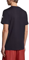 Purchase モンクレール SS24 ブラックTシャツ トリコロールロゴデザイン入り J10918C000198390T778