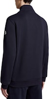 Moncler SS24 Sudadera Azul Medianoche con Cremallera y Detalles Tricolor. J10918G00067809KR778 Shop Moncler SS24 Sudadera Azul Medianoche con Cremallera y Detalles Tricolor. J10918G00067809KR778