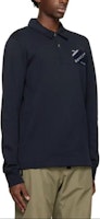 Moncler SS24 深藍色字母印花長袖POLO衫 I20918G00078809KR778 Purchase Moncler SS24 深藍色字母印花長袖POLO衫 I20918G00078809KR778
