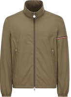 Moncler SS24 Ruinette Logo Badge Zip-Up Jacket Military Green J10911A0011854A91823 Moncler SS24 Ruinette Logo Badge Zip-Up Jacket Military Green J10911A0011854A91823