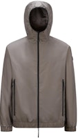 Moncler SS24 Solid Color Zip-Up Hoodie Jacket Grey. J10911A001495968E916 Moncler SS24 Solid Color Zip-Up Hoodie Jacket Grey. J10911A001495968E916