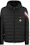 Order Moncler SS24 Berard 男女同款黑色徽章長袖連帽羽絨外套 J10911A0001254A81999