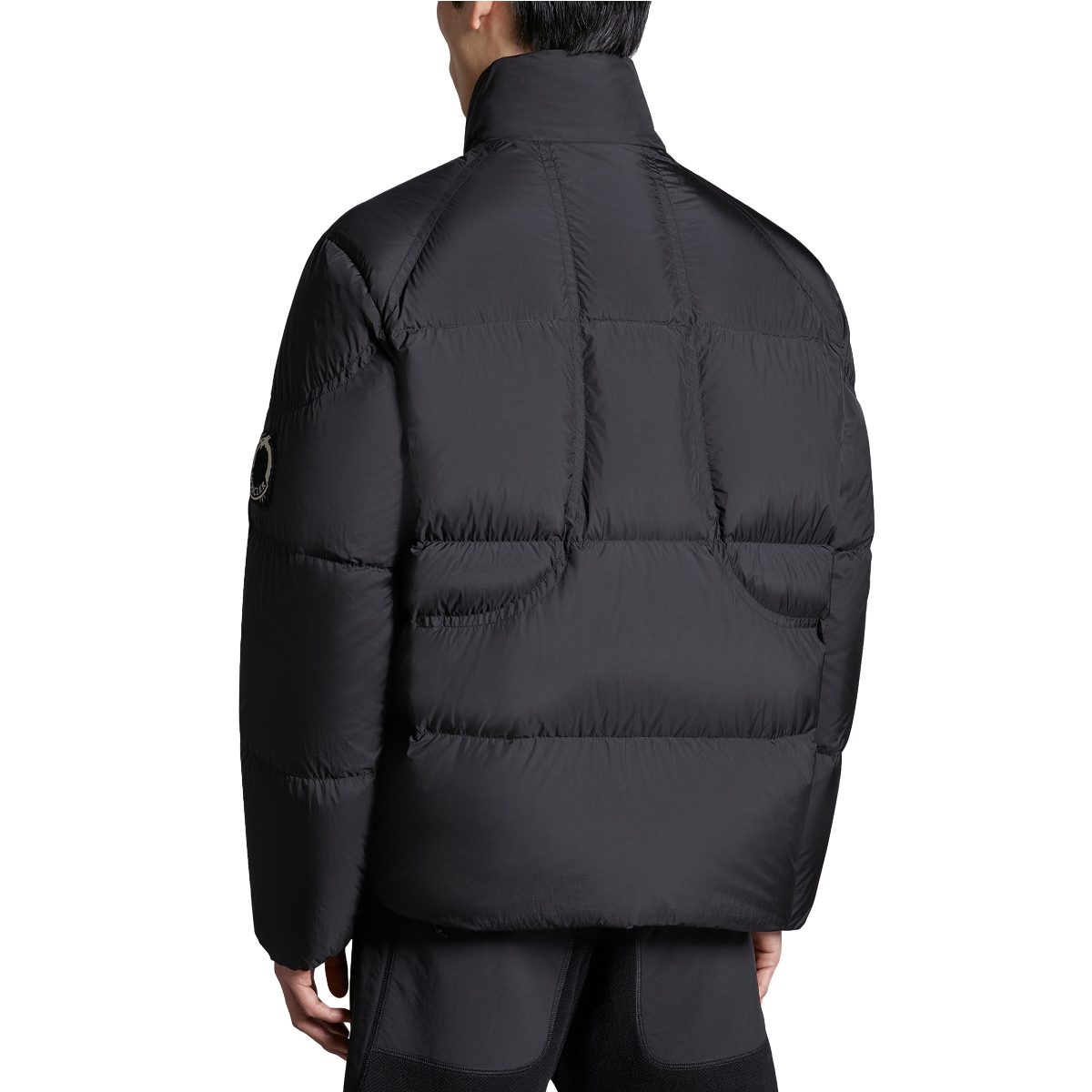 Moncler SS24 CHAOFENG Dragon Capsule Long Sleeve Short Puffer Jacket Black Unisex J10911A000595396L999 圖 5