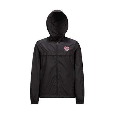 Moncler SS24 DIANI Black Hoodie Logo Jacket Long Sleeve Outerwear J10911A0007453A5E999