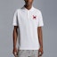 Lookbook Moncler SS24 龍系列 刺繡白色POLO衫 J10918A0000889A16002