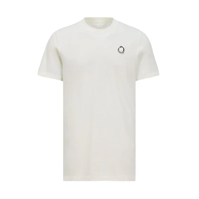 Moncler SS24 Dragon Year Logo Patch White Crewneck T-Shirt J10918C0005483927034