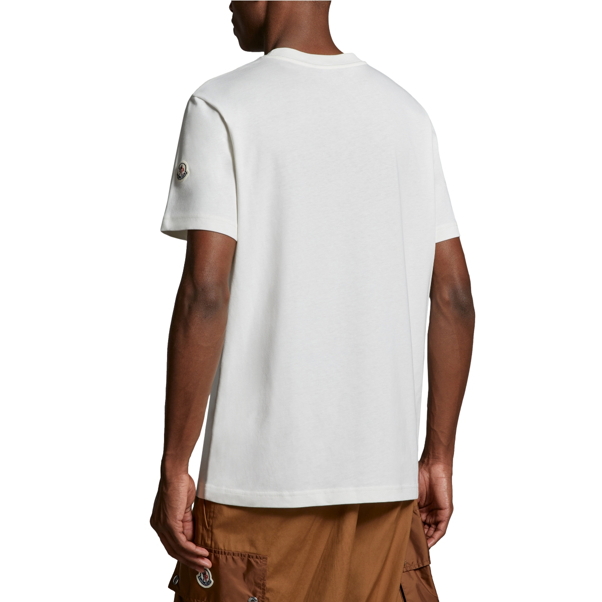 Moncler SS24 Flocked Tennis Logo Unisex Crewneck T-Shirt White J10918C00008829HP034 圖 5