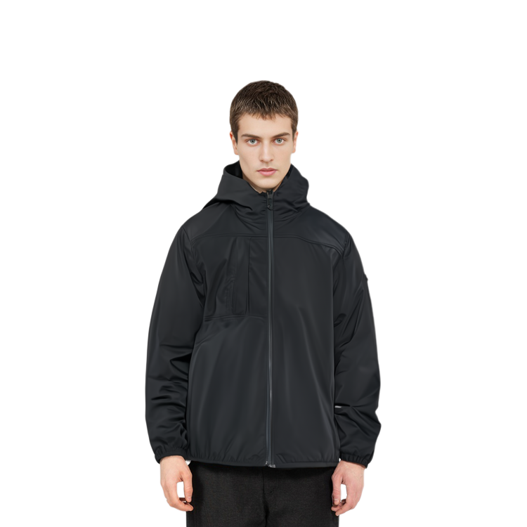 Purchase 몽클레르 SS24 하드린 루즈핏 지퍼 후드 재킷 블랙 J10911A001215396L999