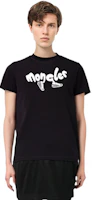 Details for モンクレール SS24 ロゴプリント コットンクルーネックTシャツ ブラック J10918C000138390T998