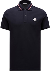 Moncler SS24 標誌短袖Polo衫 深藍色 J10918A0002189A1677X Buy Moncler SS24 標誌短袖Polo衫 深藍色 J10918A0002189A1677X