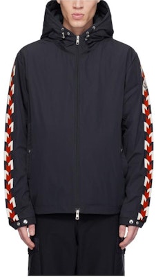 Moncler SS24 MOYSE Hoodie Zip-Up Solid Navy Blue Jacket J10911A0004754A9174S Buy Moncler SS24 MOYSE Hoodie Zip-Up Solid Navy Blue Jacket J10911A0004754A9174S