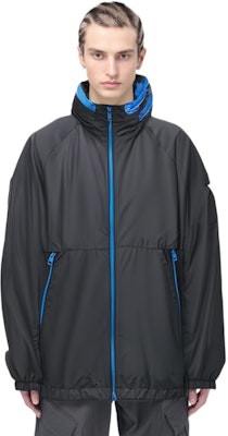 盟可睐 SS24 OCTANO 拼色防风拉链夹克 - 黑色 J10911A0007853A5EP90 Details for 盟可睐 SS24 OCTANO 拼色防风拉链夹克 - 黑色 J10911A0007853A5EP90